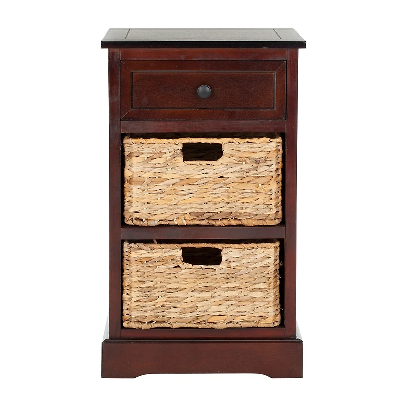Carie 3-Drawer Storage End Table