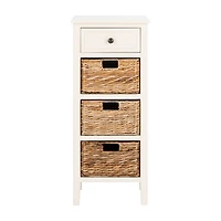 Michaela 4-Drawer Storage End Table