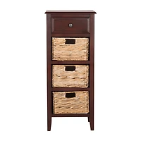 Michaela 1-Drawer Storage End Table