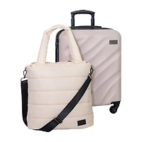 Geoffrey Beene Puffer 2-pc. Hardside Luggage Set