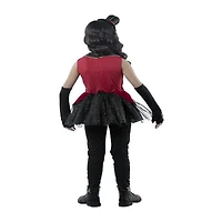 Little & Big Kid Girls Circus Skeleton 5-pc. Costume