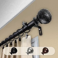 Rod Desyne Odelia 1 Adjustable Curtain