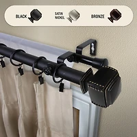 Rod Desyne Bennett Double Curtain