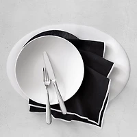Elrene Home Fashions Villeroy & Boch Manufacture Rock Merrow Stitch Cotton 4-pc. Napkins