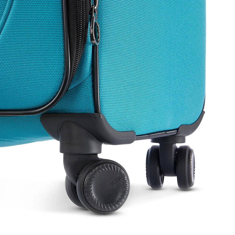 American Tourister Pirouette Nxt 20 Inch Softside Expandable Carry-On Spinner Luggage