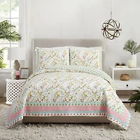 Dena Home Sonnet 3-pc. Reversible Quilt Set