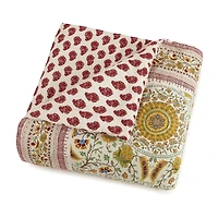 Indigo Bazaar Joanne 5-pc. Reversible Embroidered Comforter Set