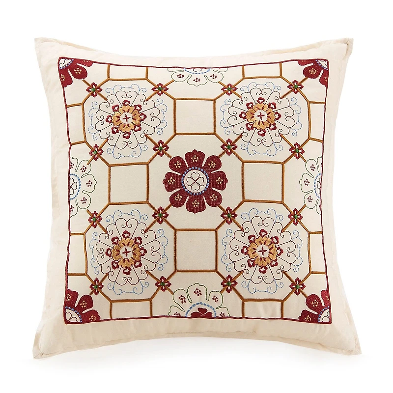 Indigo Bazaar Joanne 5-pc. Reversible Embroidered Comforter Set