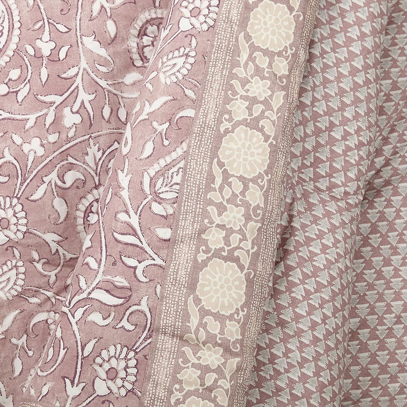 Indigo Bazaar Socorro 5-pc. Reversible Embroidered Comforter Set