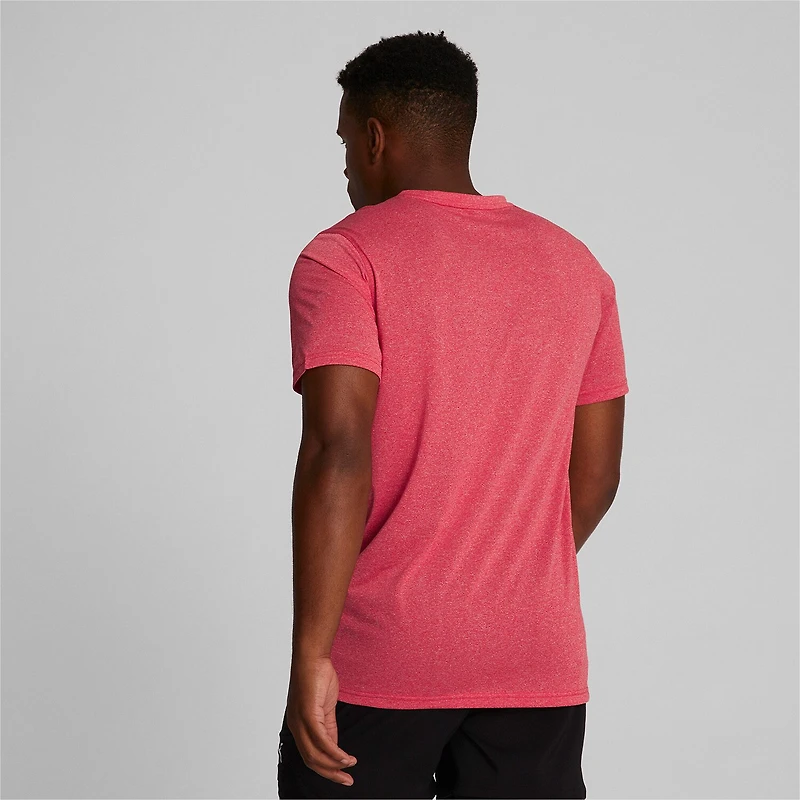 PUMA Mens Crew Neck Short Sleeve Regular Fit Graphic T-Shirt