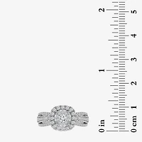 Love Lives Forever (I / I1) Womens 1 CT. T.W. Lab Grown White Diamond 10K Gold Bridal Set