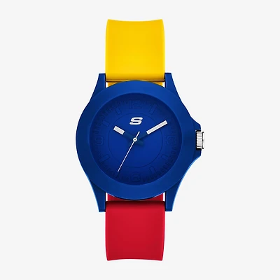 Skechers Rosencrans Mens Multicolor Strap Watch Sr6361