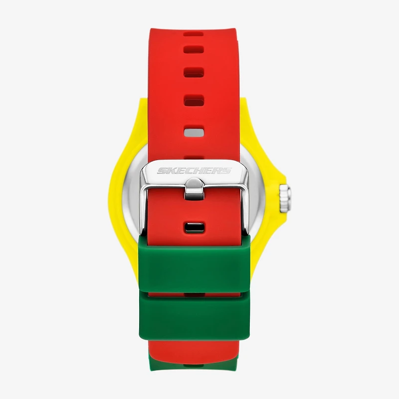 Skechers Rosencrans Mens Multicolor Strap Watch Sr6364