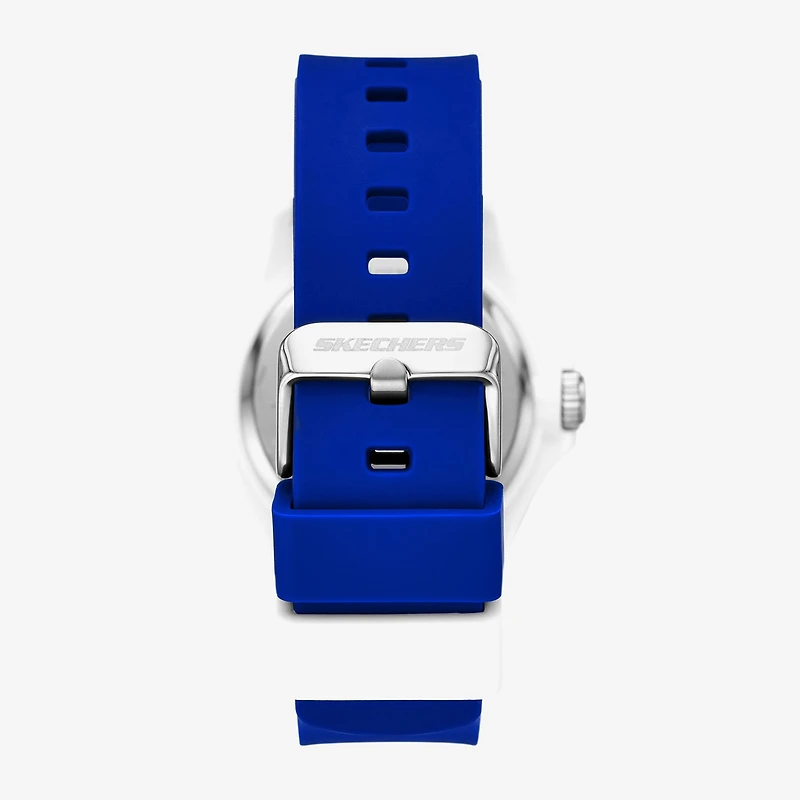 Skechers Rosencrans Mens Blue Strap Watch Sr6373