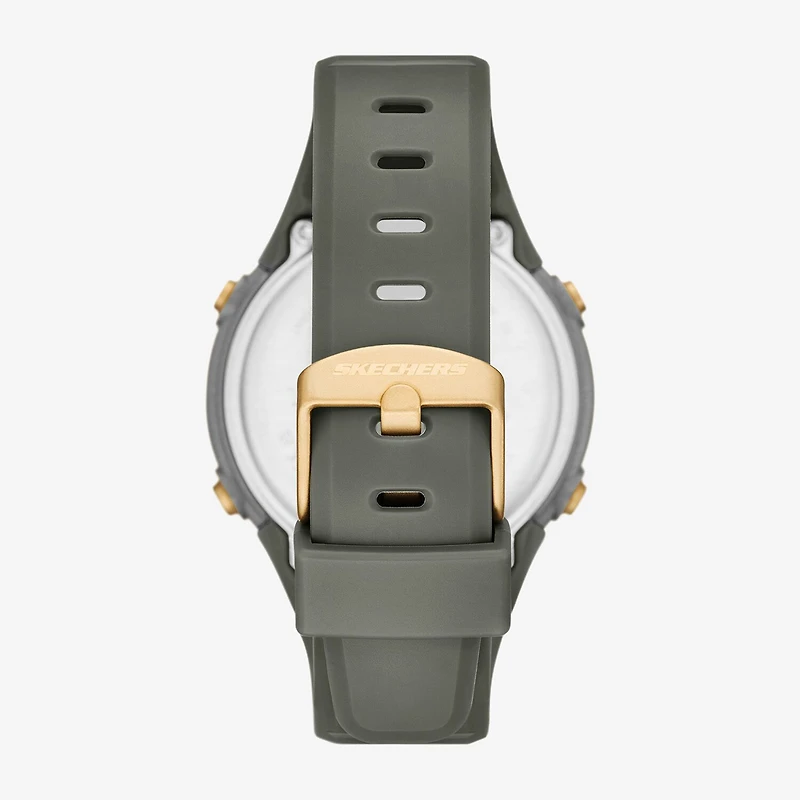 Skechers Womens Green Strap Watch Sr2157