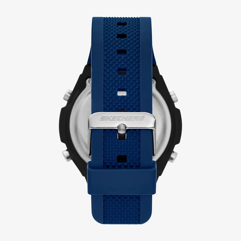 Skechers Mens Blue 2-pc. Watch Boxed Set Sr8508