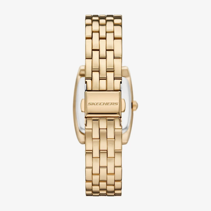 Skechers Womens Gold Tone 4-pc. Watch Boxed Set Sr9134