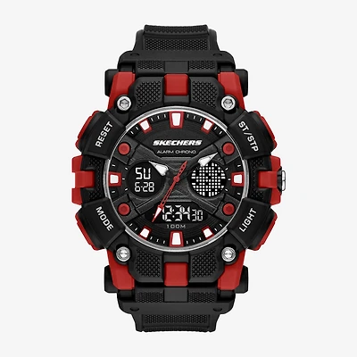 Skechers Mens Black Strap Watch Sr1188