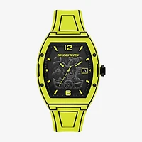 Skechers Mens Yellow Strap Watch Sr5251