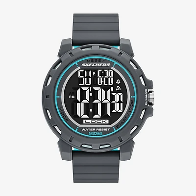 Skechers Mens Gray Strap Watch Sr5254