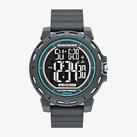 Skechers Mens Gray Strap Watch Sr5254