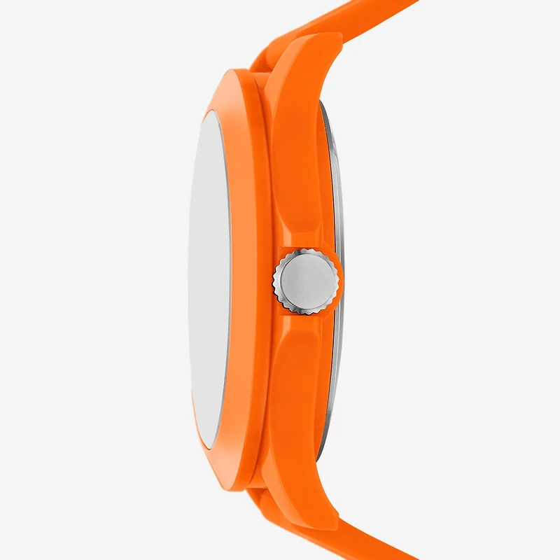 Skechers Mens Orange Strap Watch Sr5257