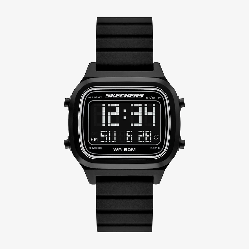 Skechers Mens Black Strap Watch Sr5258