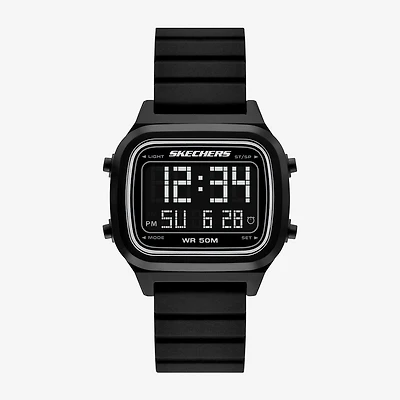 Skechers Mens Black Strap Watch Sr5258