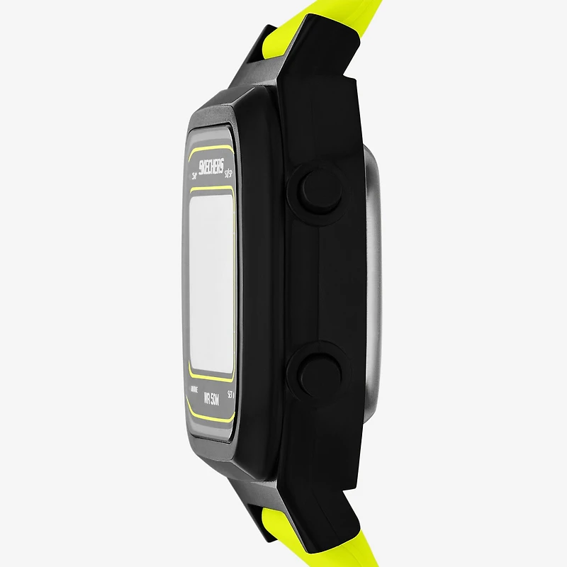 Skechers Mens Yellow Strap Watch Sr5260