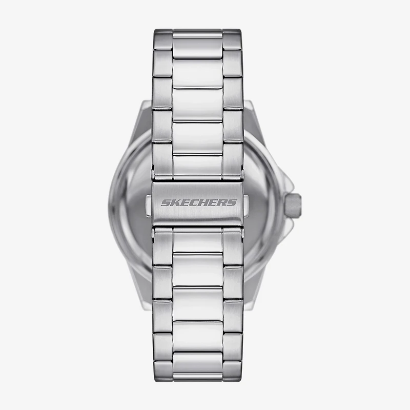 Skechers Mens Silver Tone Bracelet Watch Sr5272