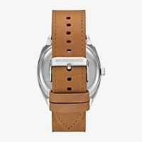 Skechers Mens Brown Leather Strap Watch Sr5274