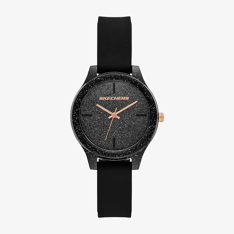 Skechers Womens Black Strap Watch Sr6334