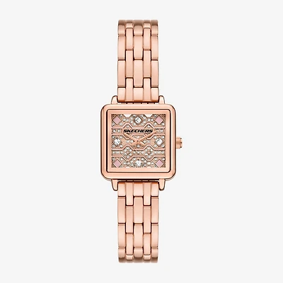 Skechers Womens Rose Goldtone Bracelet Watch Sr6338
