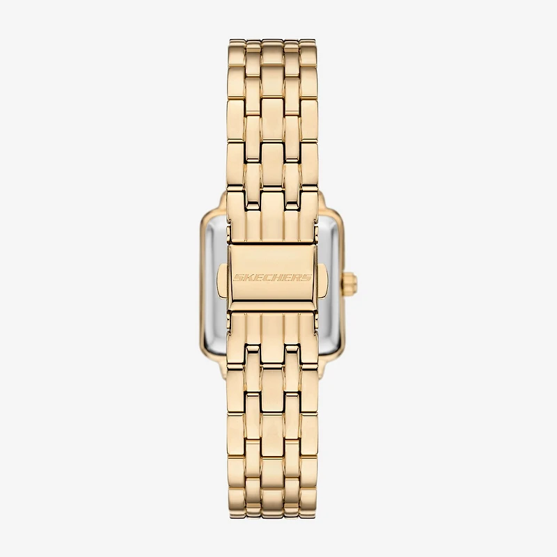 Skechers Womens Gold Tone Bracelet Watch Sr6339