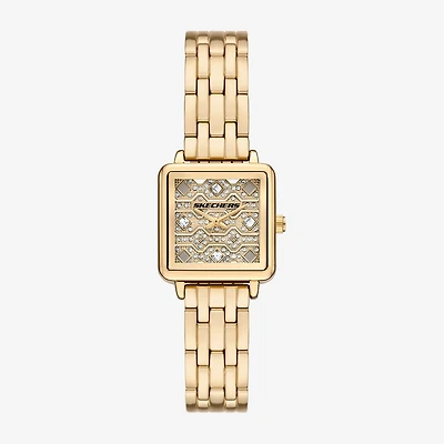 Skechers Womens Gold Tone Bracelet Watch Sr6339