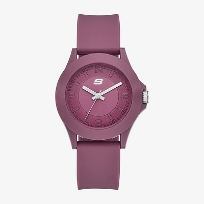 Skechers Womens Pink Strap Watch Sr6346