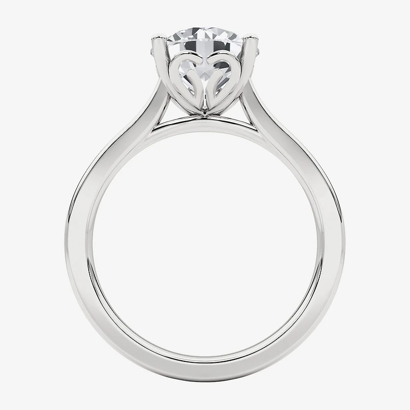 Grown Gorgeous (F,Vs2) Womens 2 1/4 CT. T.W. Lab White Diamond 14K Gold or Platinum Round Solitaire Engagement Ring