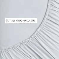 Casual Comfort 100% Cotton Percale Ultra-Soft 4 Piece Sheet Set