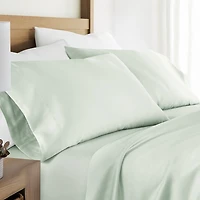 Casual Comfort Sateen Weave Rayon From Bamboo Temperature Regulating Pillowcase