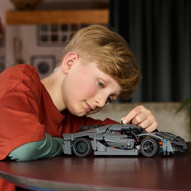 LEGO® Technic™ Gray Hypercar Building Blocks 801-pc.