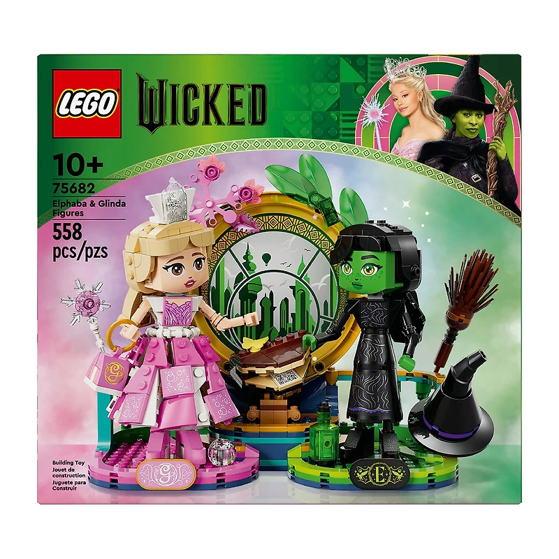 LEGO® Wicked Elphaba & Glinda 75682 Building Blocks 558-pc.