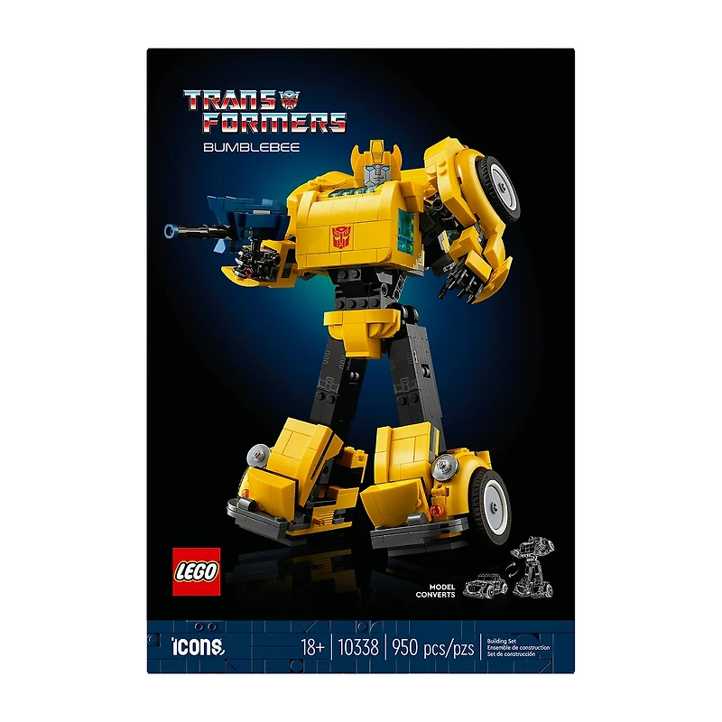 LEGO® Icons Bumblebee 10338 Building Blocks 950-pc.