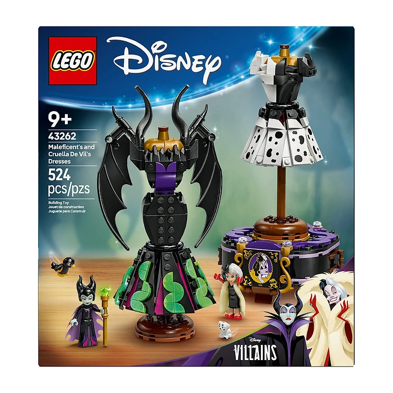 LEGO® Disney Maleficent Dress Building Blocks 524-pc.