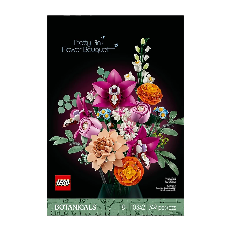 LEGO® Botanicals Flower Bouquet Building Blocks 749-pc.