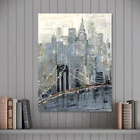 Courtside Market Midtown Morning 16x20 Canvas Art
