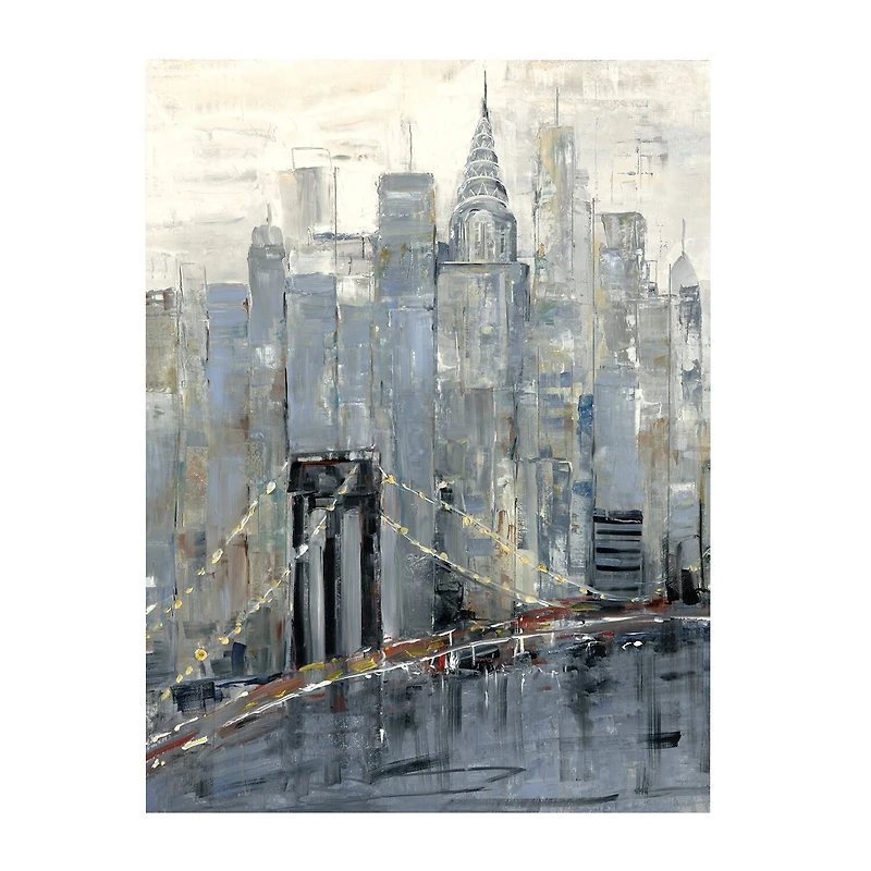 Courtside Market Midtown Morning 16x20 Canvas Art