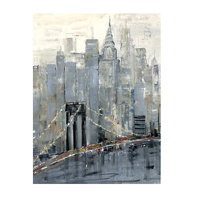 Courtside Market Midtown Morning 16x20 Canvas Art
