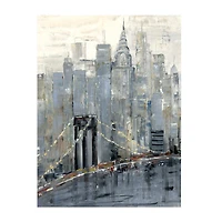 Courtside Market Midtown Morning 16x20 Canvas Art