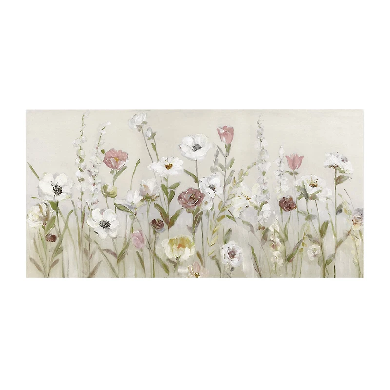 Courtside Market Bloomin Around 24x48 Canvas Art