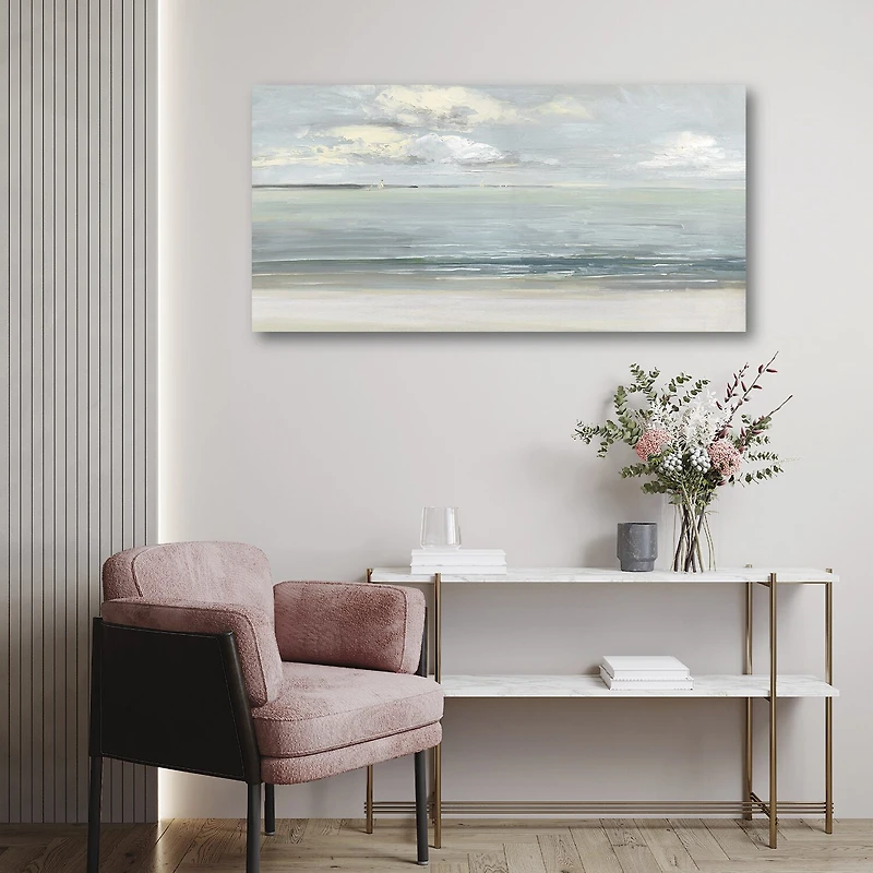 Courtside Market The Sea 24x48 Canvas Art